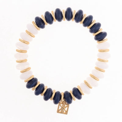 Bracelet Dallas White/Navy
