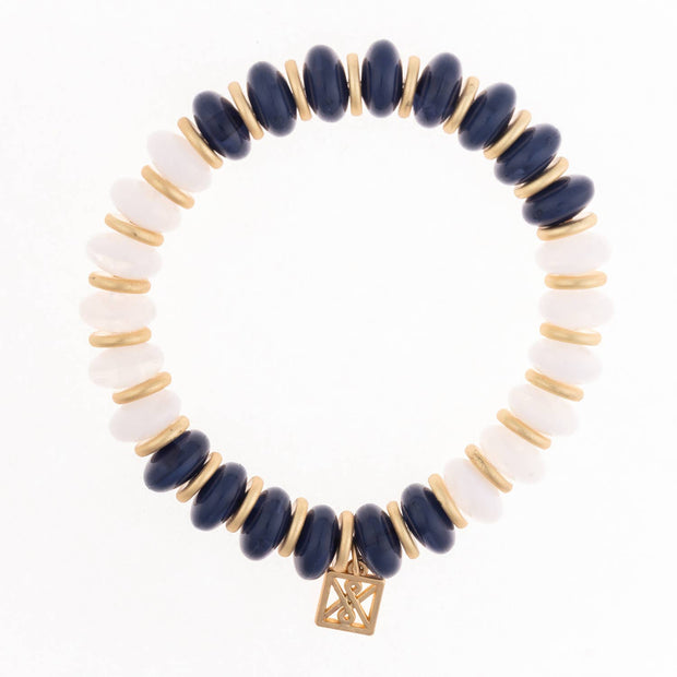 Bracelet Dallas White/Navy