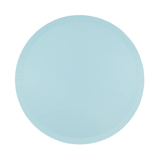 Shades Dinner Plates: Cloud - 8 Pk.