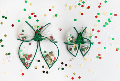 Mesh Shaker Bow - Tree Topper: Small