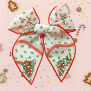 Mesh Shaker Bow - Holiday Treat