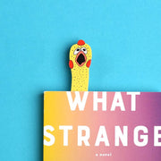 Rubber Chicken Bookmark (it's die cut!)