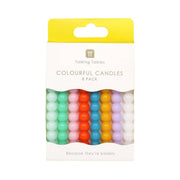 Colorful Bobble Candles | 8 Pack | Birthday Candle |