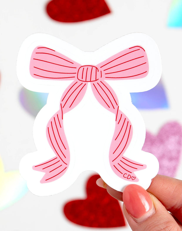 Coquette Bow Decal Sticker