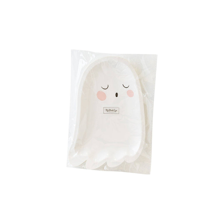 Trick or Treat Ghost Shaped Plate