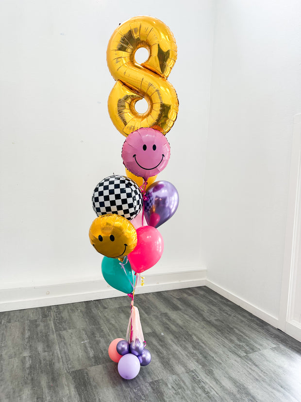 "All Smiles" Helium Bouquet