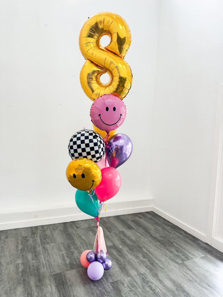 "All Smiles" Helium Bouquet