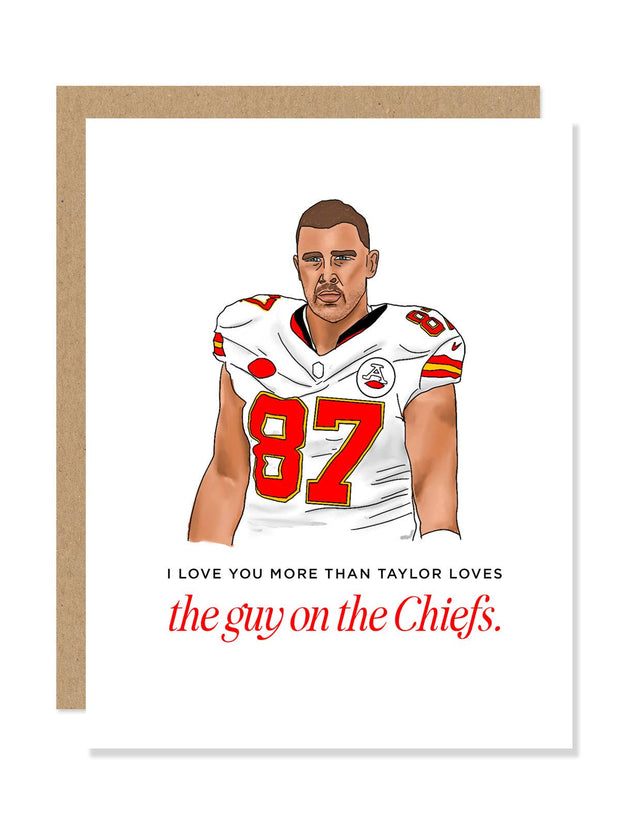 Taylor Swift - "Guy on the Chiefs" Card