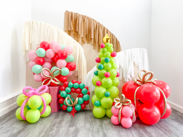 Balloon Christmas Trees