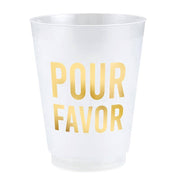 Gold Foil Frost Cup - Pour Favor
