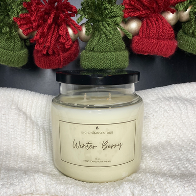 Winter Berry Holiday Candle
