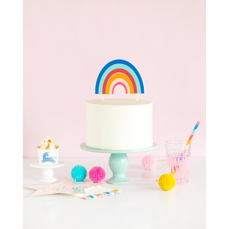 Rainbow Cake Topper | Fast Shipping | Australian Made
