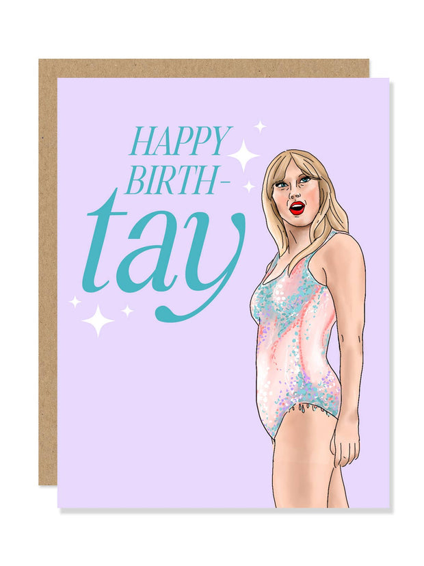 Taylor Swift - Happy Birth-Tay Card