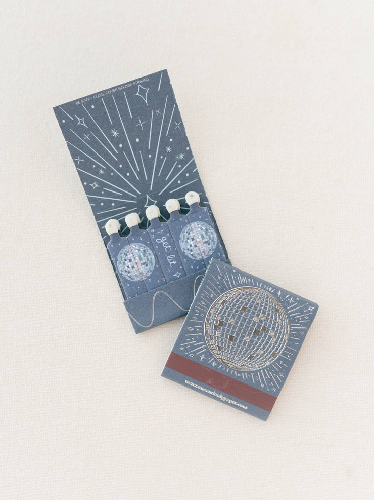 Disco Ball Printed Matchbooks